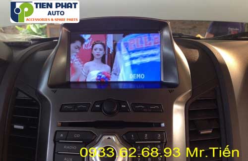 phan phoi dvd chay android cho Ford Ranger 2015 gia re tai Quan Tan Binh